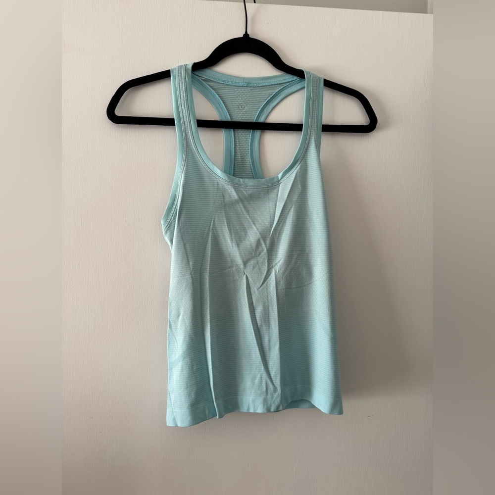 Swiftly Tech Racerback Tank Waist Length